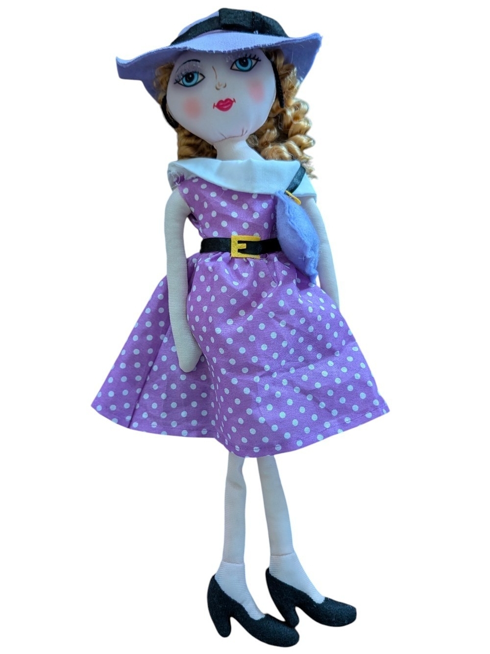 Vintage Etta Hart Cloth Fashion Rag Doll